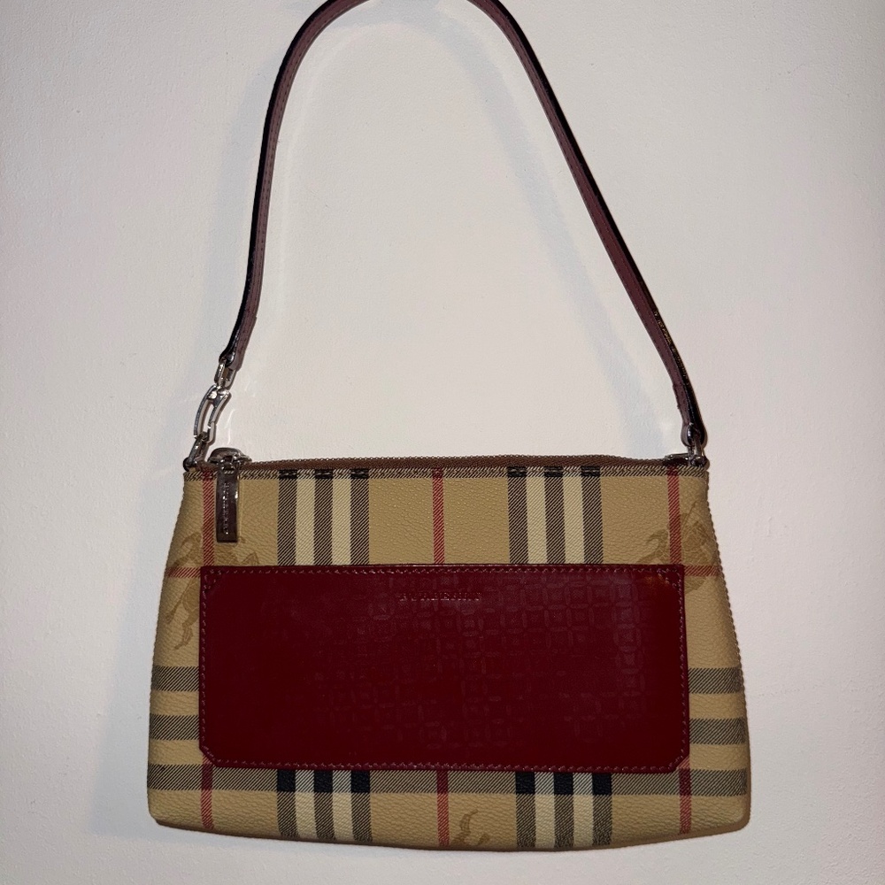 Burberry London Hand Bag Brown